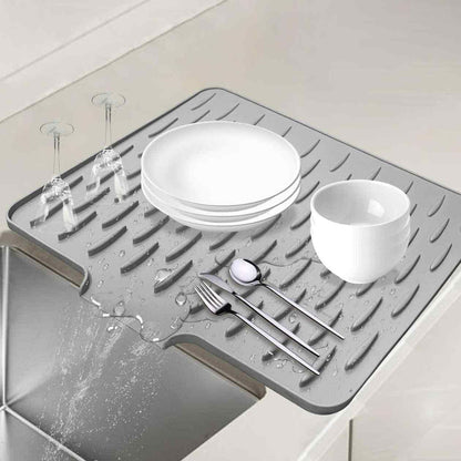 Silicone Dish Drying Mat for Kitchen